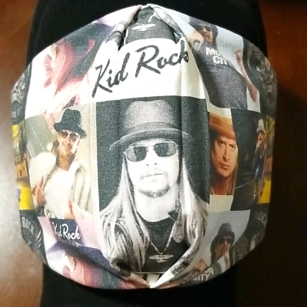 2nd - Handmade Kid Rock Face mask - Picture 3 of 11